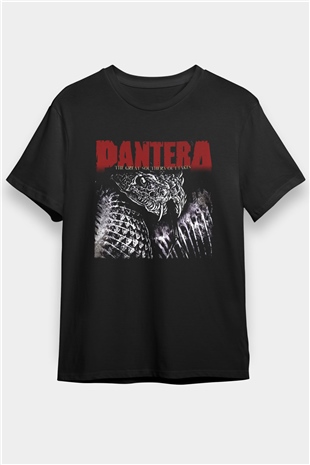 Pantera Siyah Unisex Tişört T-Shirt - TişörtFabrikası