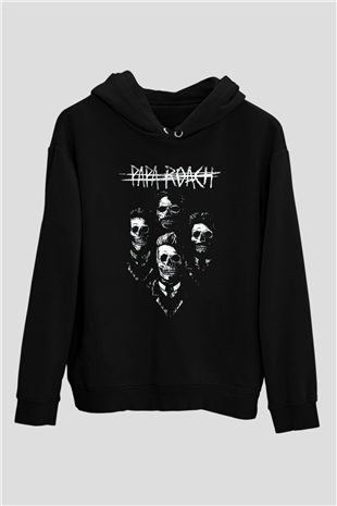 Papa Roach Siyah Unisex Kapüşonlu Sweatshirt