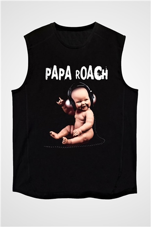 Papa Roach Siyah Unisex Kolsuz Tişört