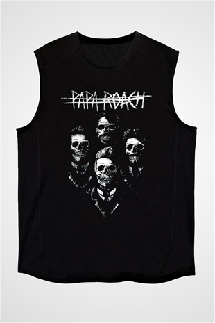 Papa Roach Siyah Unisex Kolsuz Tişört