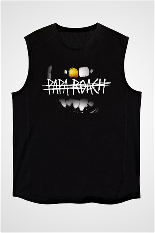 Papa Roach Siyah Unisex Kolsuz Tişört