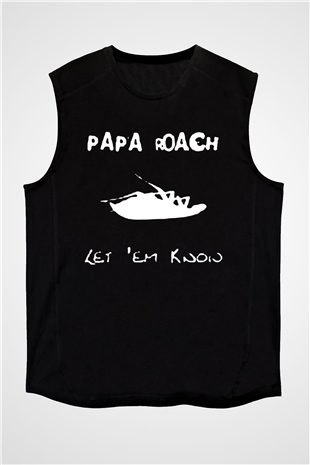Papa Roach Siyah Unisex Kolsuz Tişört