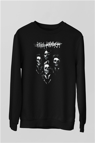 Papa Roach Siyah Unisex Sweatshirt
