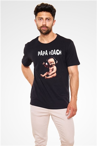 Papa Roach Siyah Unisex Tişört T-Shirt - TişörtFabrikası