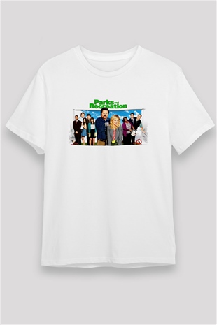 Parks and Recreation Beyaz Unisex Tişört