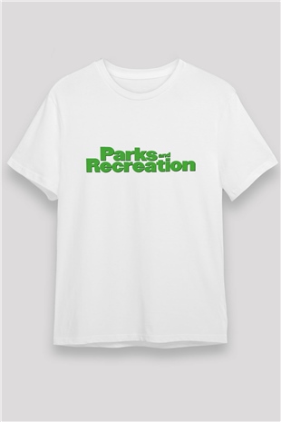 Parks and Recreation Beyaz Unisex Tişört