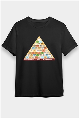 Parks and Recreation Siyah Unisex Tişört