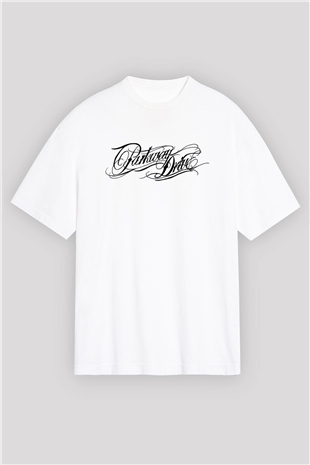 Parkway Drive Beyaz Unisex Oversize Tişört T-Shirt