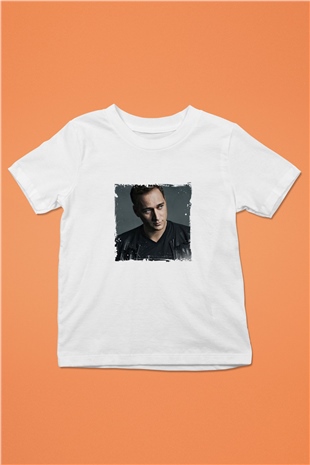 Paul Van Dyk Baskılı Beyaz Çocuk Tişört