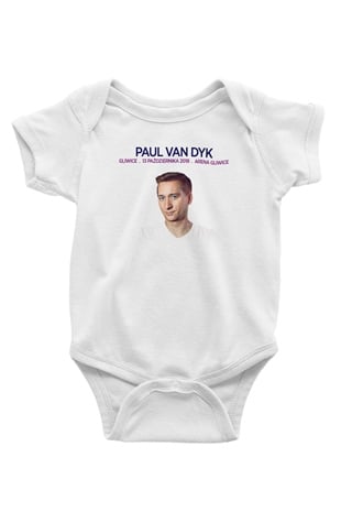 Paul Van Dyk Beyaz Bebek Body - Zıbın