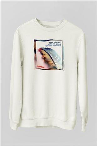 Paul Van Dyk Beyaz Unisex Sweatshirt