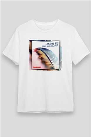 Paul Van Dyk Beyaz Unisex Tişört T-Shirt - TişörtFabrikası