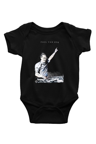Paul Van Dyk Siyah Bebek Body - Zıbın