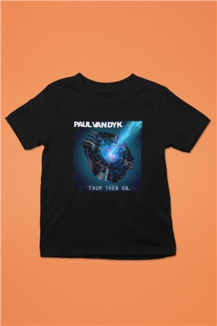 Paul Van Dyk Siyah Unisex Çocuk Tişört
