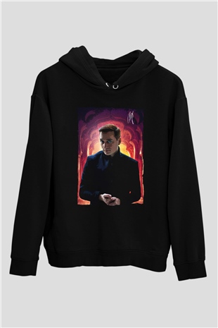Paul Van Dyk Siyah Unisex Kapüşonlu Sweatshirt