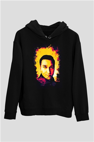 Paul Van Dyk Siyah Unisex Kapüşonlu Sweatshirt