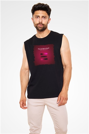 Paul Van Dyk Siyah Unisex Kolsuz Tişört