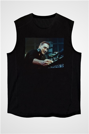 Paul Van Dyk Siyah Unisex Kolsuz Tişört
