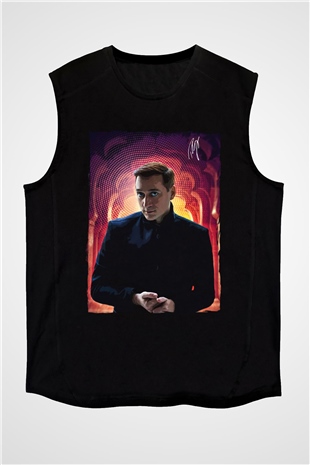 Paul Van Dyk Siyah Unisex Kolsuz Tişört