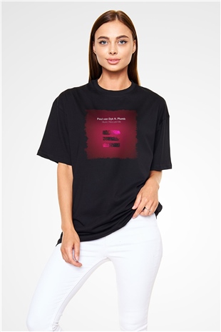 Paul Van Dyk Siyah Unisex Oversize Tişört T-Shirt