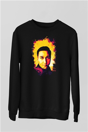 Paul Van Dyk Siyah Unisex Sweatshirt