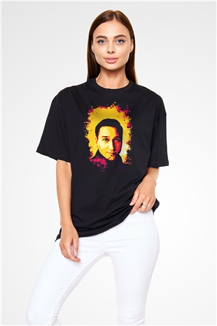 Paul Van Dyk Siyah Oversize Tişört Oversize T-shirt - TişörtFabrikası