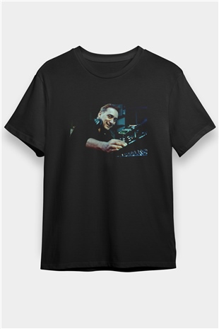 Paul Van Dyk Siyah Unisex Tişört T-Shirt - TişörtFabrikası