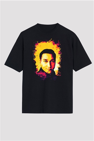 Paul Van Dyk Siyah Oversize Tişört Oversize T-shirt - TişörtFabrikası