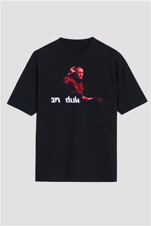 Paul Van Dyk Siyah Oversize Tişört Oversize T-shirt - TişörtFabrikası