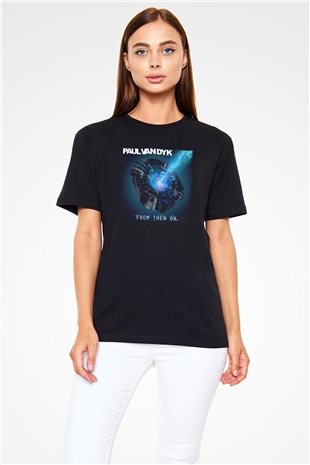 Paul Van Dyk Siyah Unisex Tişört T-Shirt - TişörtFabrikası