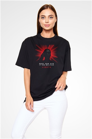 Paul Van Dyk Siyah Oversize Tişört Oversize T-shirt - TişörtFabrikası