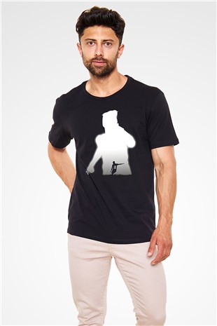 Paulo Dybala Baskılı Unisex Siyah Tişört - Tshirt