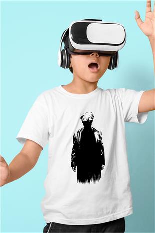 Peaky Blinders Baskılı Beyaz Unisex Beyaz Çocuk Tişört - Tshirt