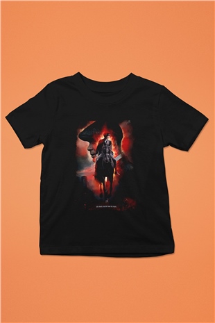 Peaky Blinders Baskılı Unisex Siyah Çocuk Tişört - Tshirt