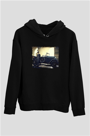 Peaky Blinders Baskılı Unisex Siyah Hoodie