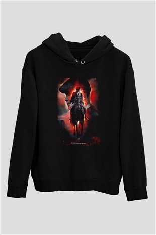 Peaky Blinders Baskılı Unisex Siyah Hoodie