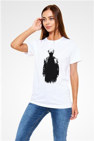 Peaky Blinders Unisex Baskılı Beyaz Tişört - Tshirt