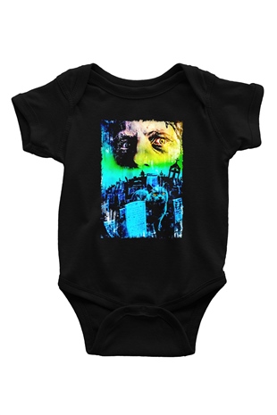 Pet Sematary Siyah Bebek Body - Zıbın