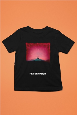 Pet Sematary Siyah Unisex  Çocuk Tişört