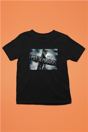 Pet Sematary Siyah Unisex  Çocuk Tişört
