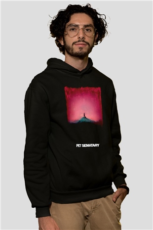 Pet Sematary Siyah Unisex Hoodie