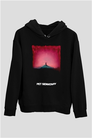 Pet Sematary Siyah Unisex Hoodie