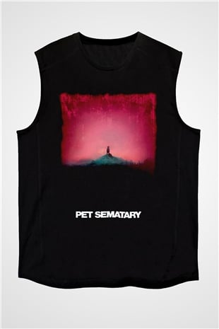 Pet Sematary Siyah Unisex  Kolsuz Tişört