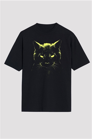 Pet Sematary Siyah Unisex Oversize Tişört