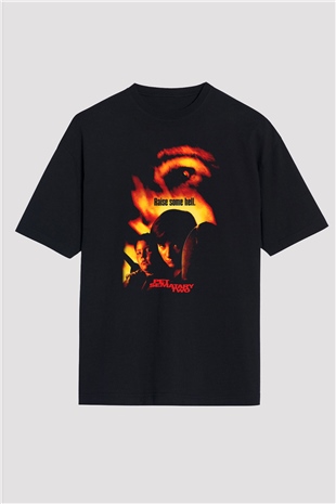 Pet Sematary Siyah Oversize Tişört