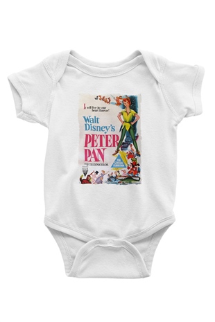 Peter Pan Beyaz Bebek Body - Zıbın