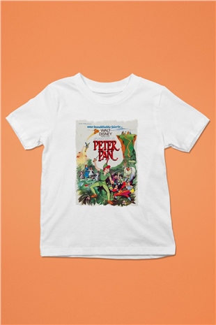 Peter Pan Beyaz Unisex Çocuk Tişört