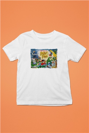 Peter Pan Beyaz Unisex Çocuk Tişört