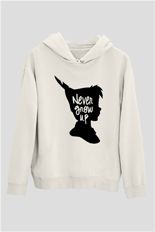 Peter Pan Beyaz Unisex Hoodie