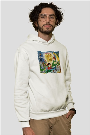 Peter Pan Beyaz Unisex Hoodie
